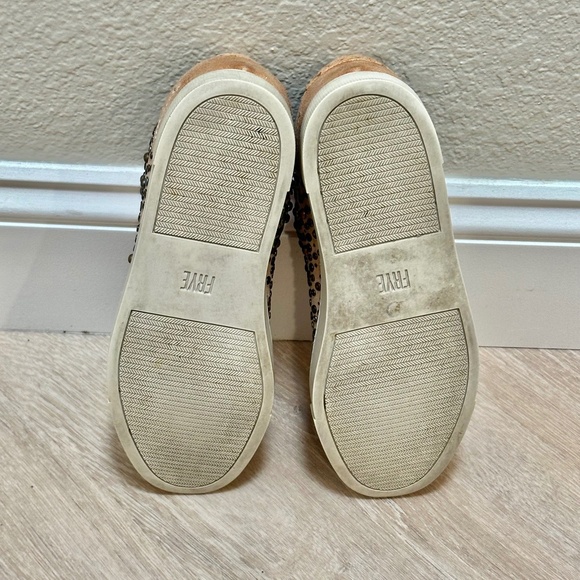 Frye Ivy Deco Stud Sneaker blush/pink size 7.5 - Picture 8 of 9